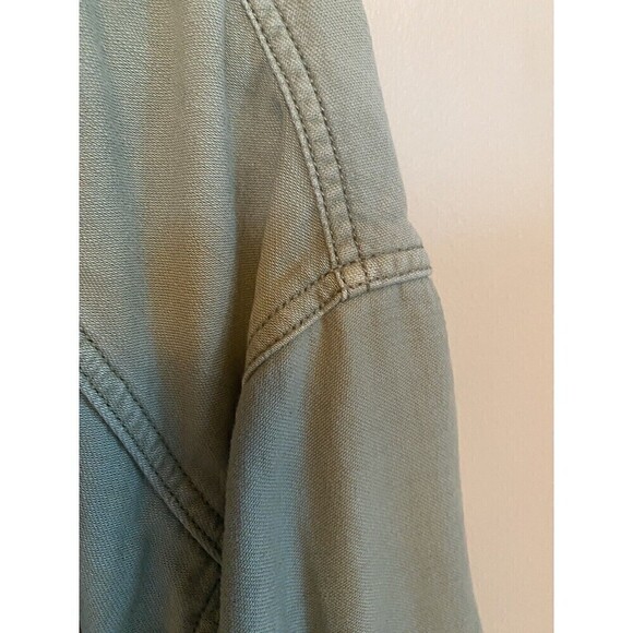 America Eagle Army Green Sweatshirt Jacket Sz.S - Picture 7 of 8